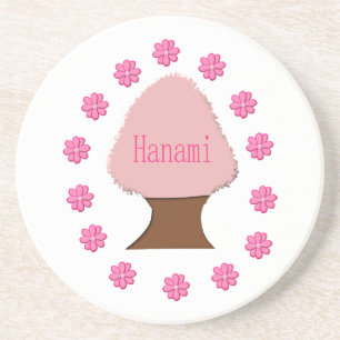 Posavasos Árbol de cerezas japonés Hanami