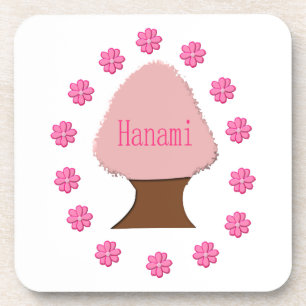 Posavasos Árbol de cerezas japonés Hanami