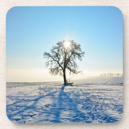 Posavasos Árbol de invierno