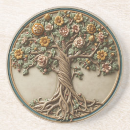 Posavasos árbol de la vida de William Morris Vintage pre-raf
