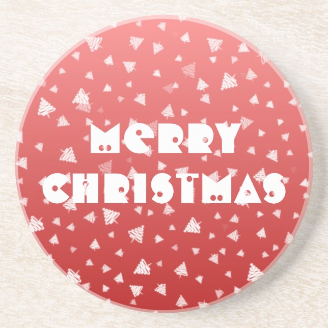 Posavasos Árbol de Navidad (Frente)