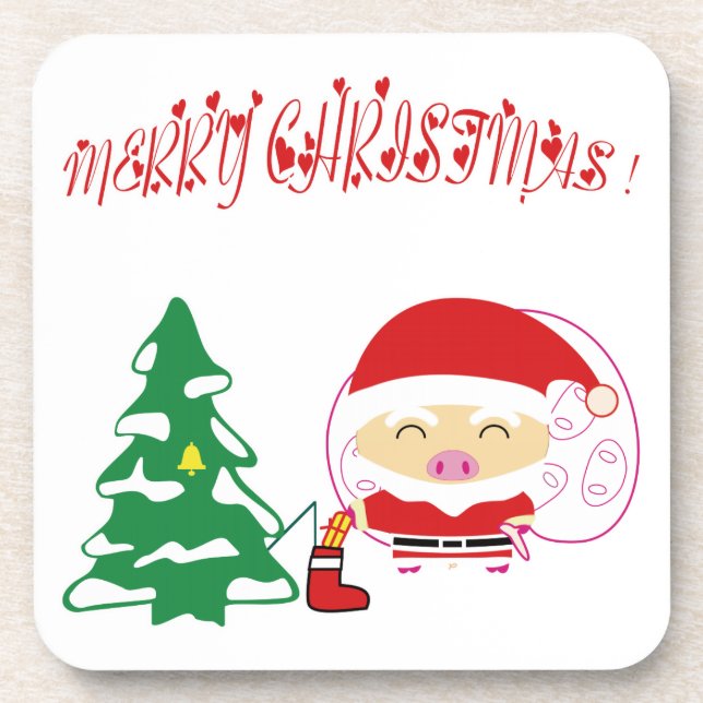 Posavasos árbol de Navidad (Frente)