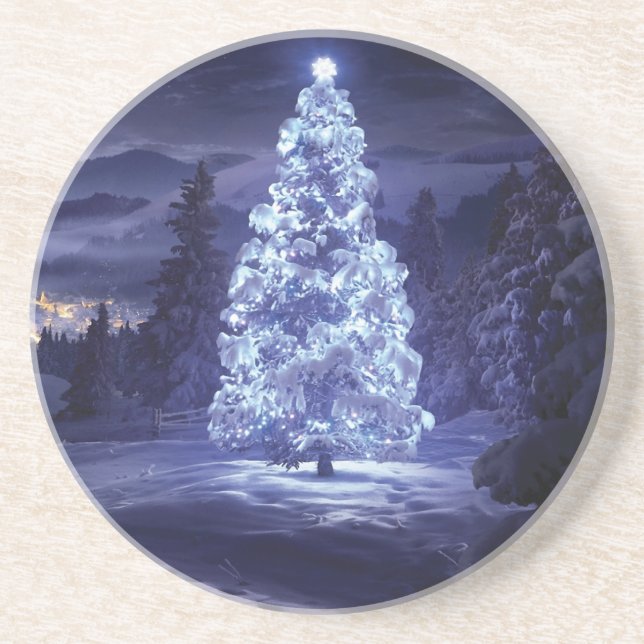 Posavasos Árbol de Navidad (Frente)