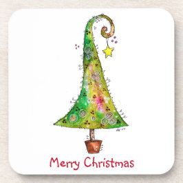 Posavasos Árbol de Navidad caprichoso