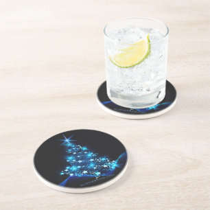 Posavasos Árbol de Navidad estilizado y brillante de Slipper