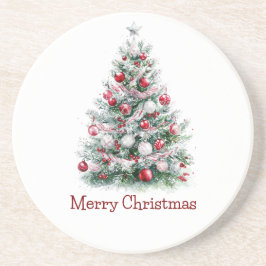 Posavasos Árbol de Navidad Red Peppermint