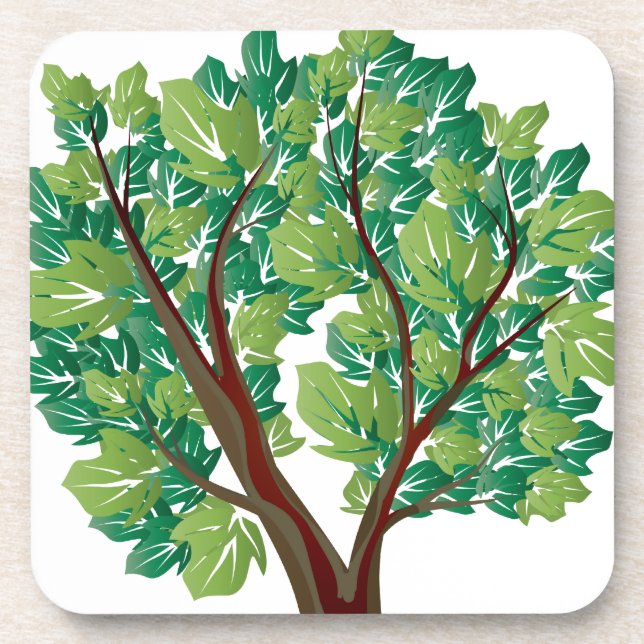 Posavasos Árbol de roble (Frente)