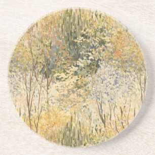 Posavasos Árboles amarillos en otoño