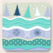 Árboles de Navidad Copos de Nieve Scrapbook Posava