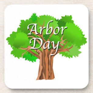 Posavasos Arbor Day Tree Holiday