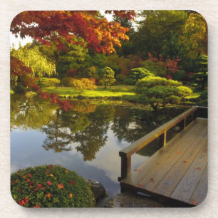 Posavasos Arboreto, Jardín Japonés, Seattle, Washington,