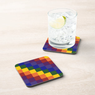 Posavasos Arcoiris bajo control