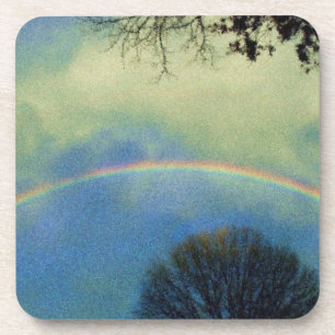 Posavasos Arcoiris completo al estilo de Seurat