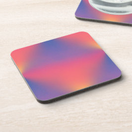 Posavasos Arcoiris de colores formas de diamantes