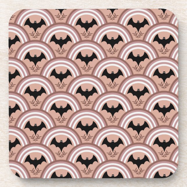 Posavasos Arcoiris de Halloween (Frente)