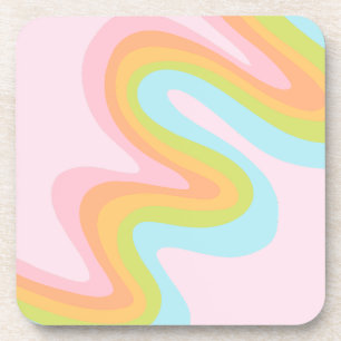 Posavasos Arcoiris pastel