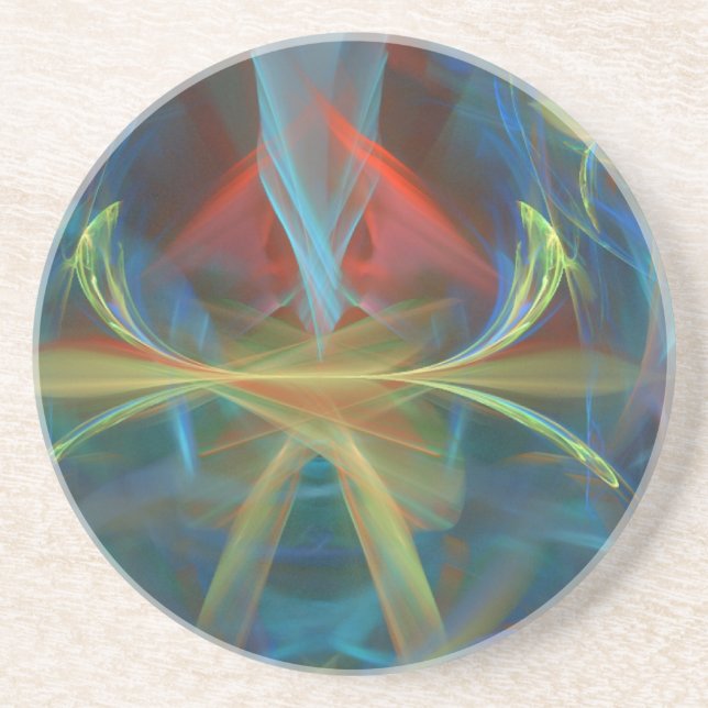 Posavasos Arcoiris sesgado (Frente)