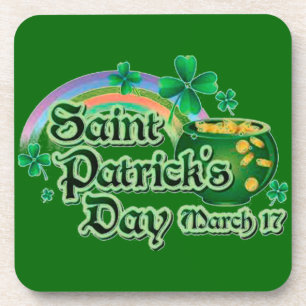 Posavasos Arcoiris y olla de oro -