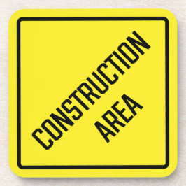 Posavasos Área de construcción Montaña de plástico dura