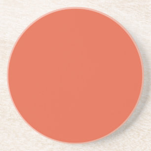 Posavasos Arenisca Naranja Impactante