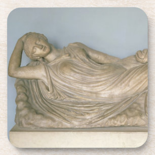Posavasos Ariadne dormido, helenístico de Alexandría, 2da 