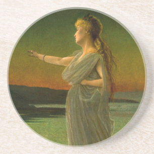 Posavasos Ariadne en Naxos John Atkinson Grimshaw