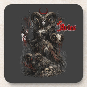 Posavasos Aries — El Presagio Cornudo