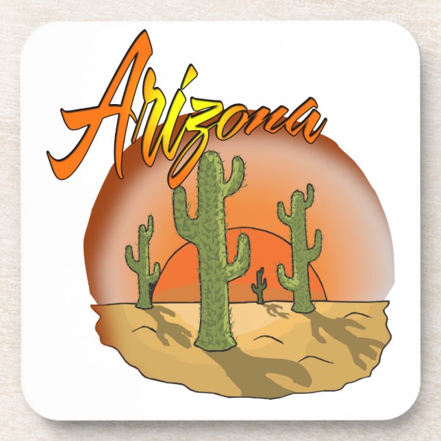 Posavasos Arizona Sunset Cactus (Frente)
