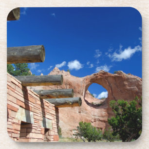 Posavasos Arizona, Window Rock. Capital de los navajos