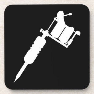 Posavasos arma de tatuaje