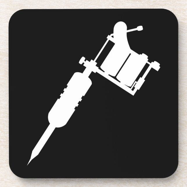 Posavasos arma de tatuaje (Frente)