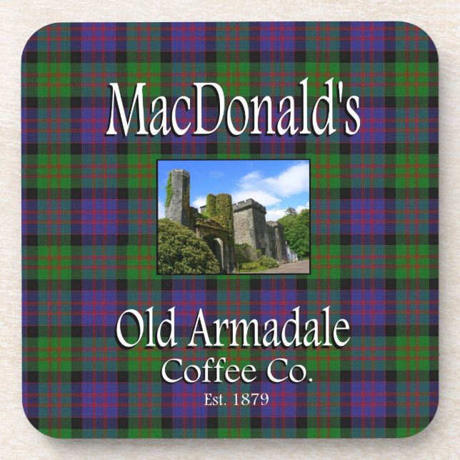 Posavasos Armadale Coffee Co. Coaster Set de MacDonald (Frente)