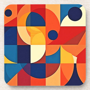 Posavasos Armonía Geométrica: Diseño Artístico
