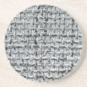 Posavasos Arpillera Gris