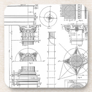Posavasos Arquitectura de época