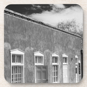Posavasos arquitectura de estilo territorial, Santa Fe, Nuev