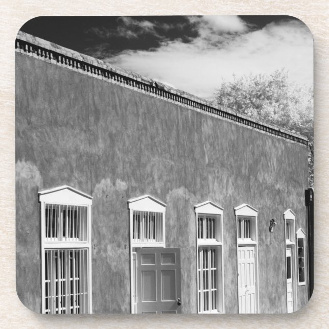 Posavasos arquitectura de estilo territorial, Santa Fe, Nuev (Frente)