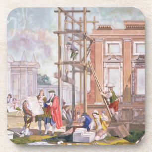 Posavasos Arquitectura, de una serie de cuatro t de