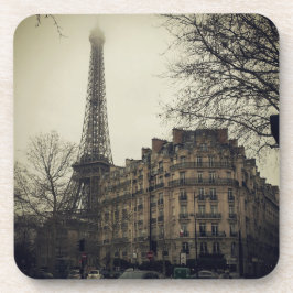 Posavasos Arquitectura del edificio de la Torre Eiffel de Pa
