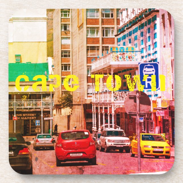 Posavasos Arquitectura del paisaje urbano de Ciudad del Cabo (Frente)