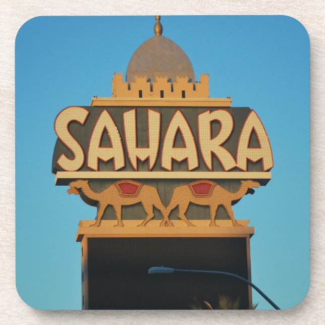 Posavasos Arquitectura emblemática del Casino de Las Vegas S (Frente)