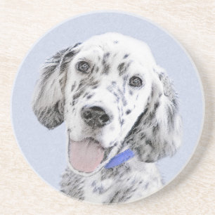 Posavasos Arreglo de inglés azul Belton Pintura de perro