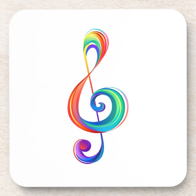 Posavasos Arroyo arcoiris estratificado (Frente)