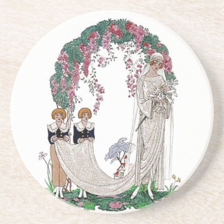 Posavasos Art deco bride