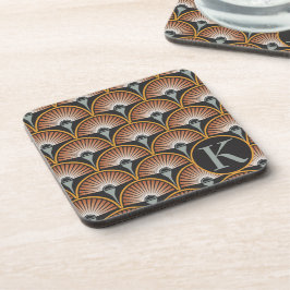 Posavasos Art Deco Jazz Age Sunset Jukebox