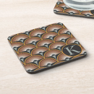 Posavasos Art Deco Jazz Age Sunset Jukebox