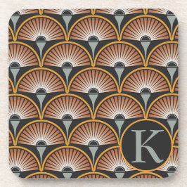 Posavasos Art Deco Jazz Age Sunset Jukebox