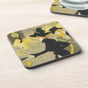 Posavasos Art Nouveau, Divan Japonais de Toulouse Lautrec