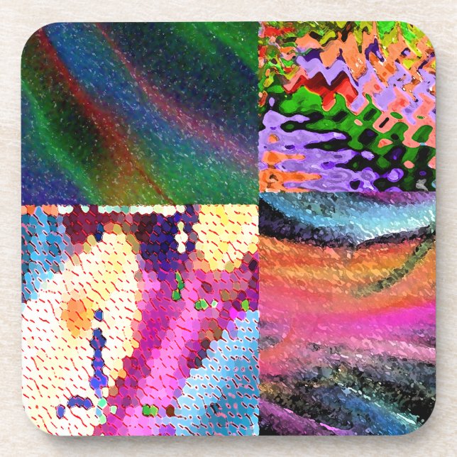 Posavasos Arte abstracto (Frente)
