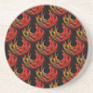 Posavasos Arte abstracto moderno boho elegante patrón #503